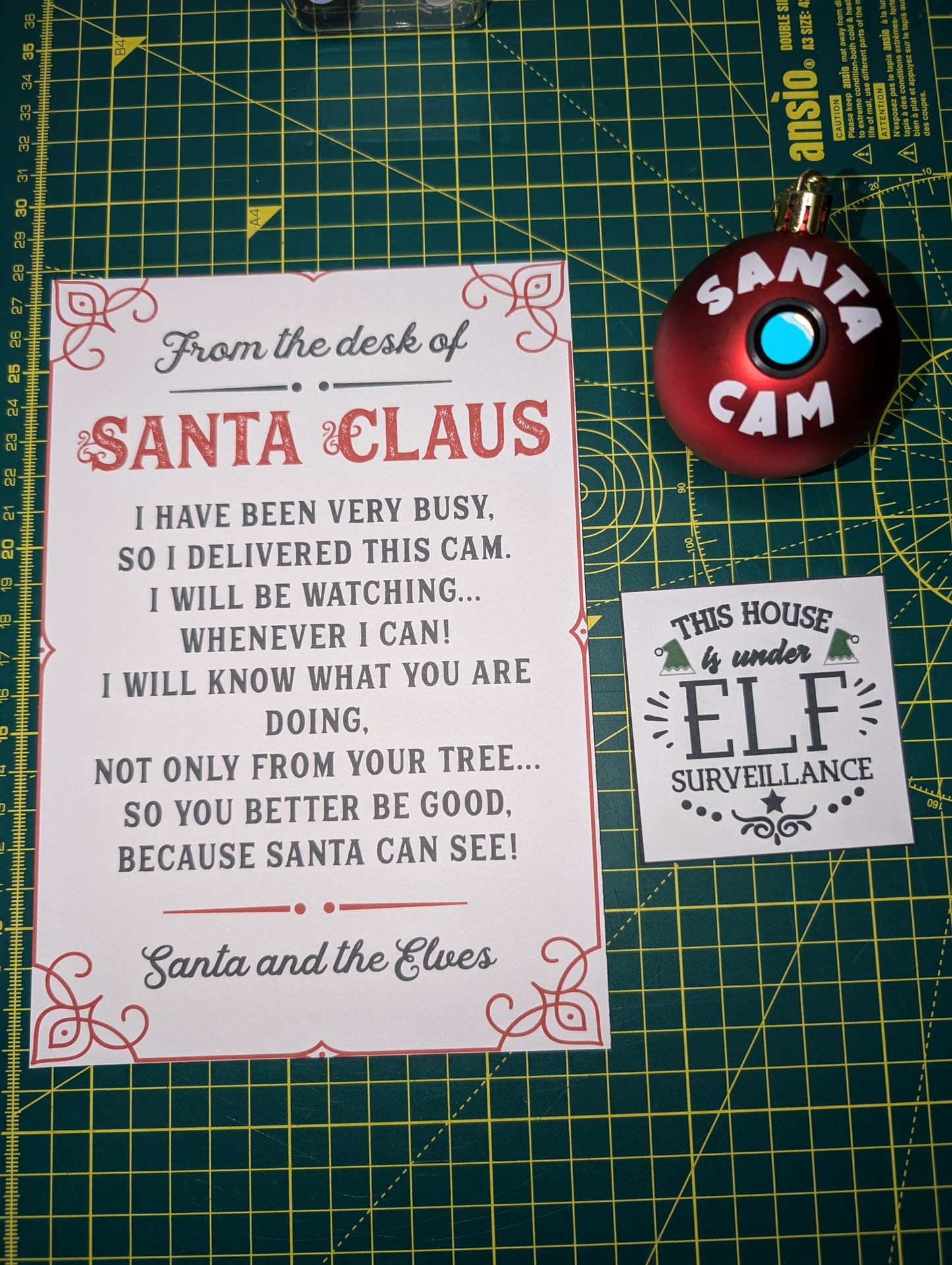 24 day Christmas elf box