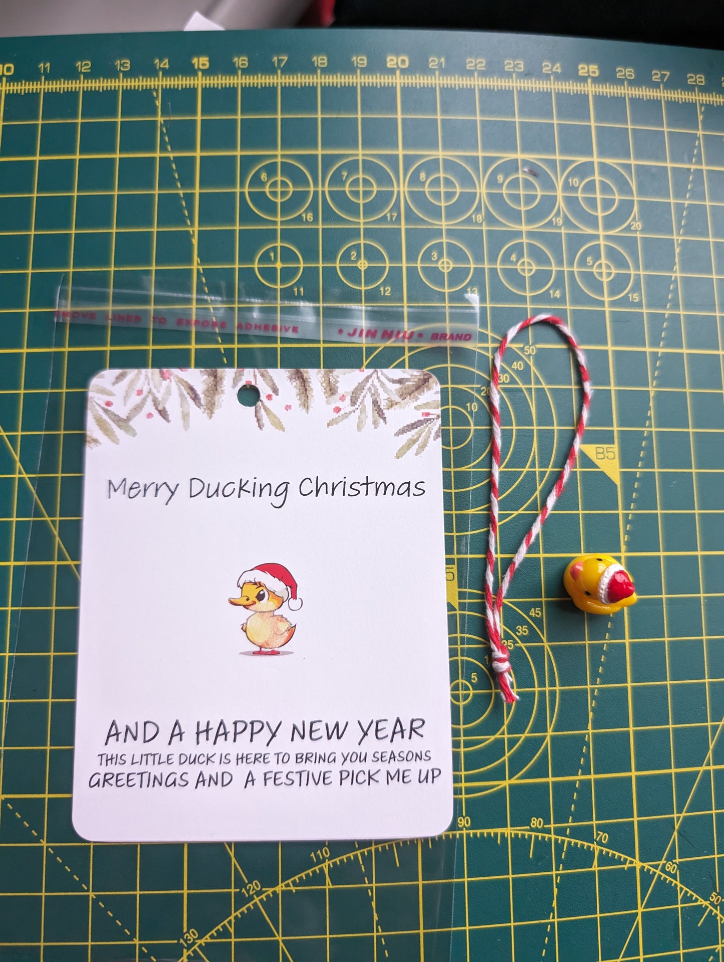 Merry Ducking Christmas Tree Decoration