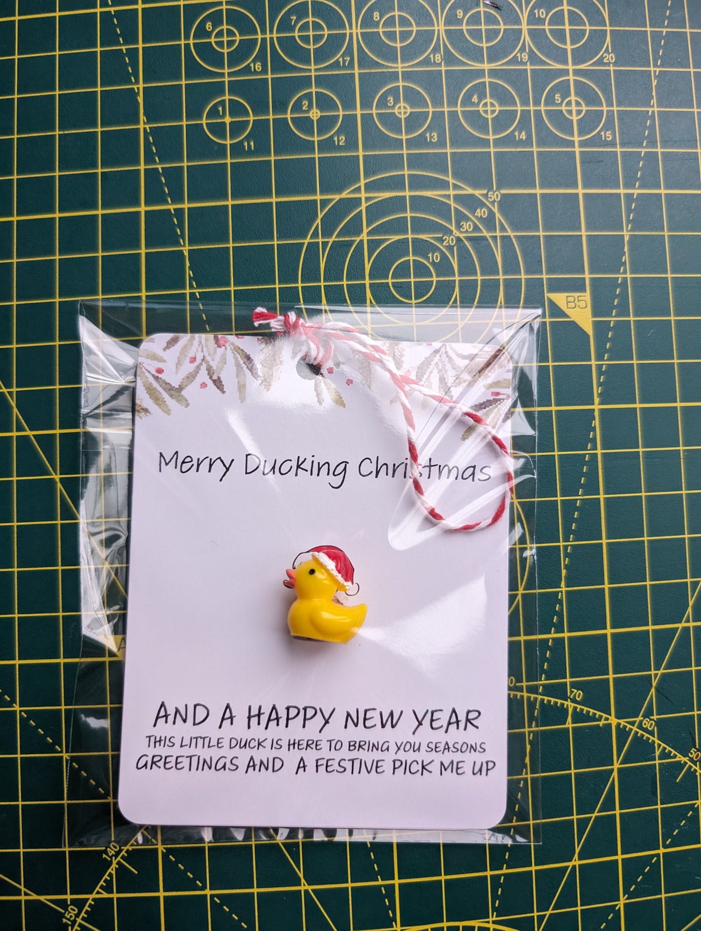 Merry Ducking Christmas Tree Decoration